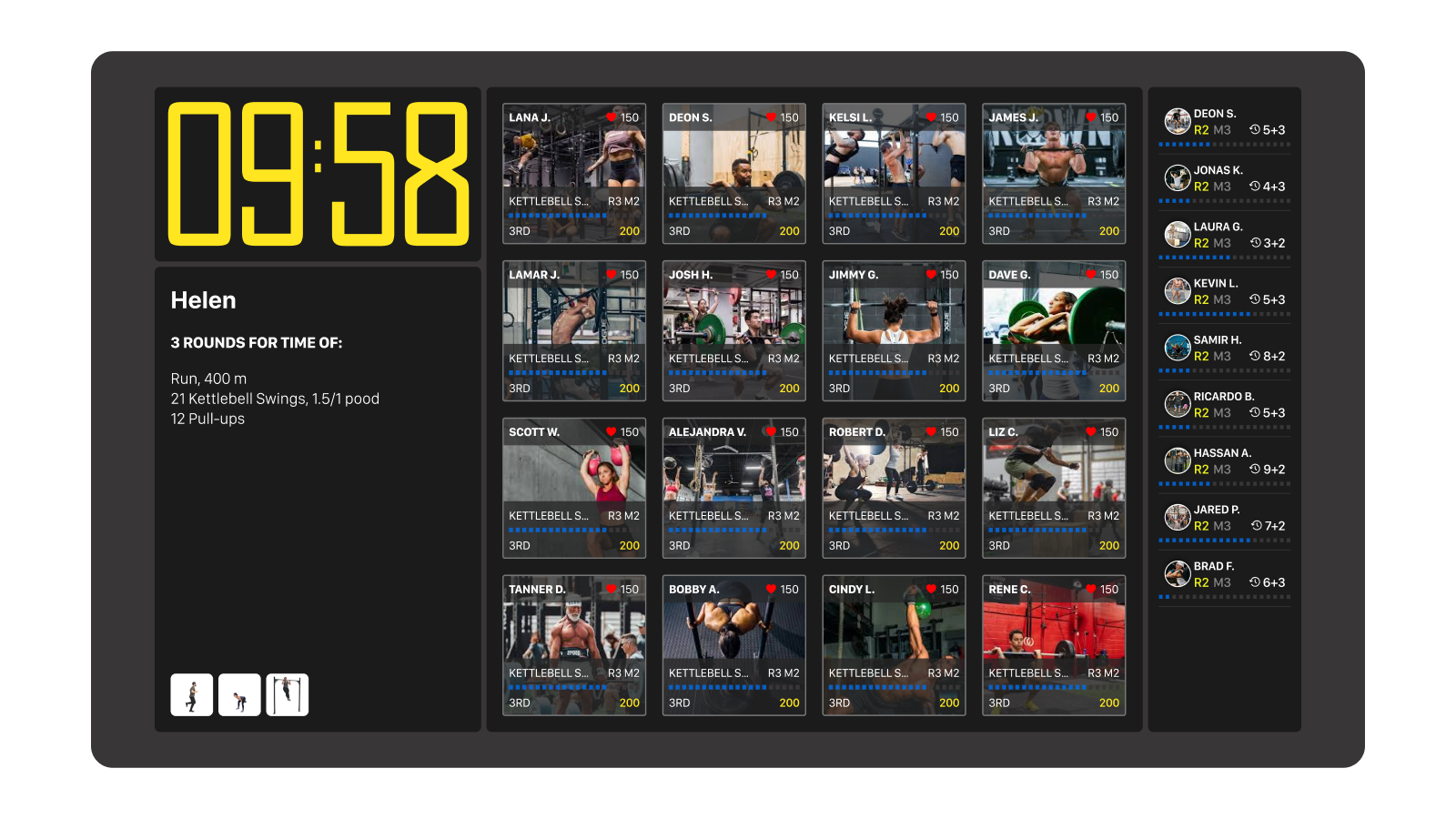 Tempus real-time pacing mode